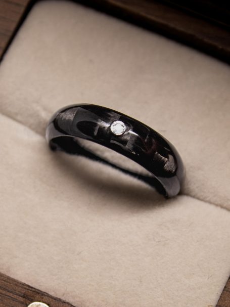 Carbon Fiber Black Swarovski